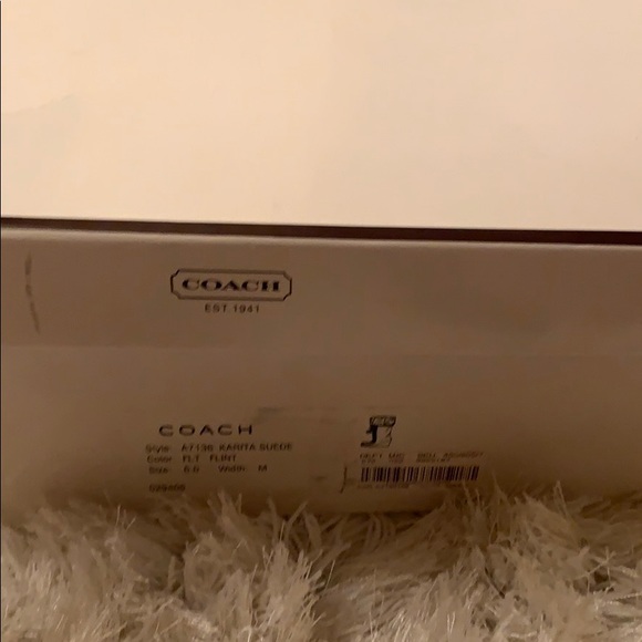 Coach Karita Suede Rabbit - Picture 7 of 8